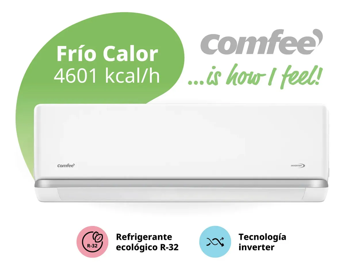 Comfee Inverter 4601 — 4601 frigorías, frío/calor
