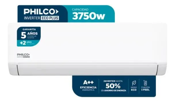 Philco PHIN37HA2AN — Inverter 3225 frigorías, frío/calor